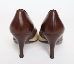 Salvatore Ferragamo Shoes - Beige / Brown - 7.5 - Fit  Narrow UK 4.5 - Unworn