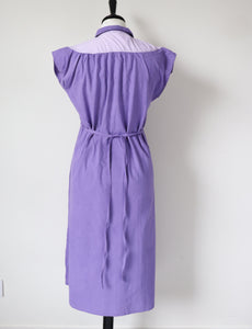 Vintage Indian Cotton Dress - Empire Waist  - Roshafi - 1980s - Fit S / UK 10