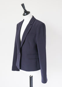 LK Bennett Blue Fitted / Tailored Jacket - Blazer -  UK 12 / M
