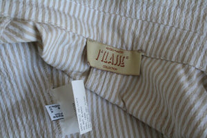 Cotton Jacket - Beige Striped - Premier Classe Alviero Martini - Fit  8 / 10