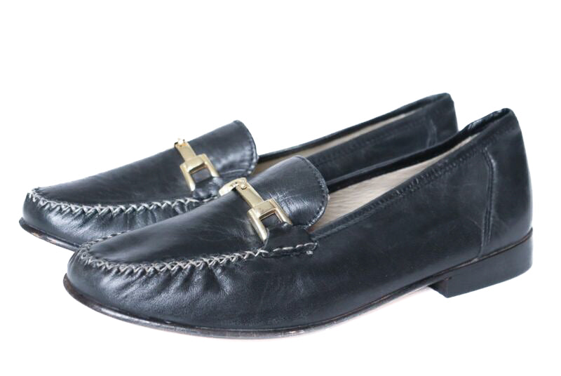 Snaffle Loafers - Blue Leather - Fit Narrow 39