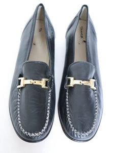Snaffle Loafers - Blue Leather - Fit Narrow 39