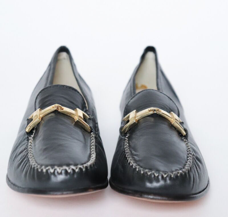 Snaffle Loafers - Blue Leather - Fit Narrow 39