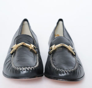 Snaffle Loafers - Blue Leather - Fit Narrow 39