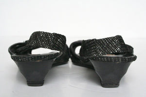 Tribal Vintage 1980s Sandals - Flat / Low Heel - Benito Scardavi - UK 6 / 39