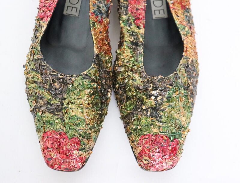 Casadei Ballet Flats - Vintage Pumps / Flat Shoes - Sparkly / Party - 39 / UK 6