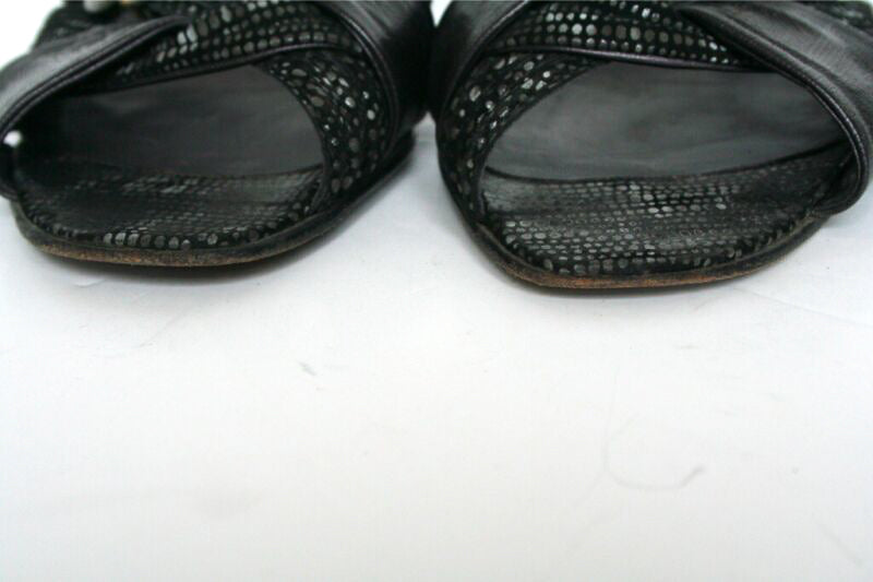 Tribal Vintage 1980s Sandals - Flat / Low Heel - Benito Scardavi - UK 6 / 39