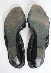 Tribal Vintage 1980s Sandals - Flat / Low Heel - Benito Scardavi - UK 6 / 39