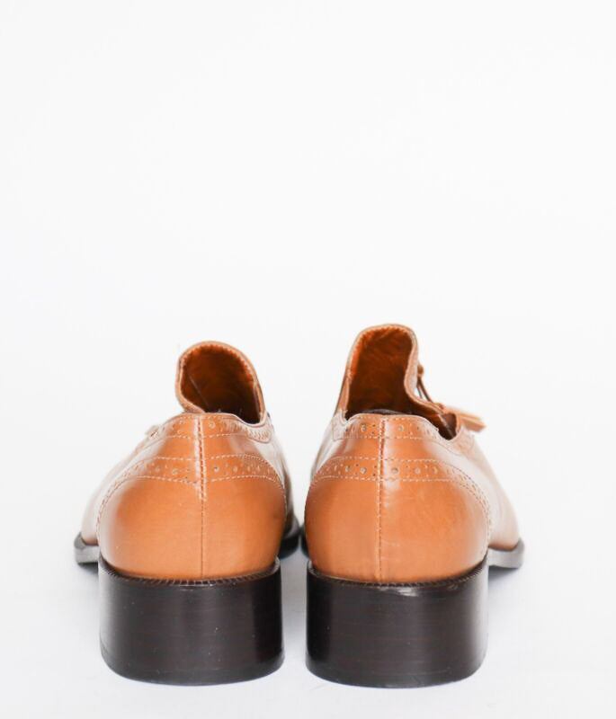 Tassel Loafers - Flat - Leather - Figini - 37 / UK 4