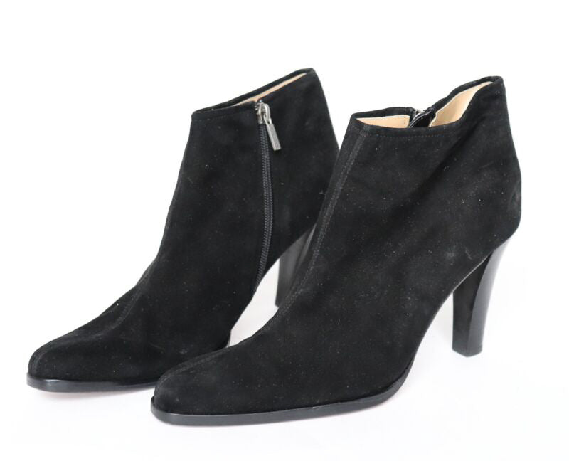 Fratelli Rossetti Ankle Boots Black Suede Leather - Fit 39 / UK 6