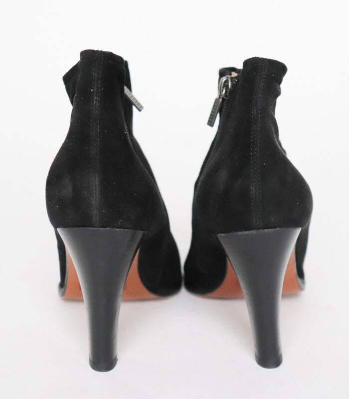 Fratelli Rossetti Ankle Boots Black Suede Leather - Fit 39 / UK 6