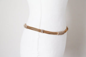 Gilt Chain Belt -  Metal ( Gold Tone )- Medium