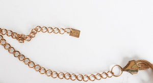 Gilt Chain Belt -  Metal ( Gold Tone )- Medium