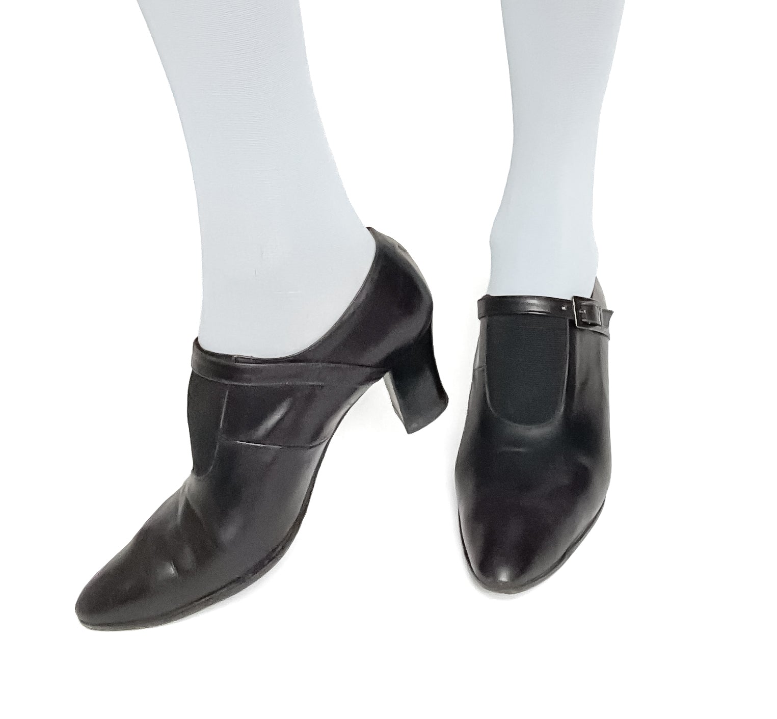 Shoe Boot / Ankle Boot - Black  Leather - Fernando Agrilloni - 37.5 / UK 4.5