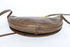 Bellesco Vintage Crossbody Bag - Black / Brown  Leather - 1980s - Small