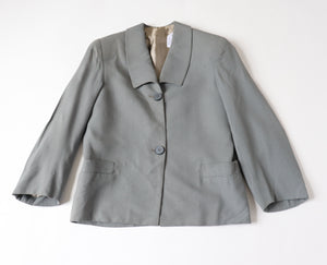 1940s / 1950s Vintage Checked Jacket - M / UK 12