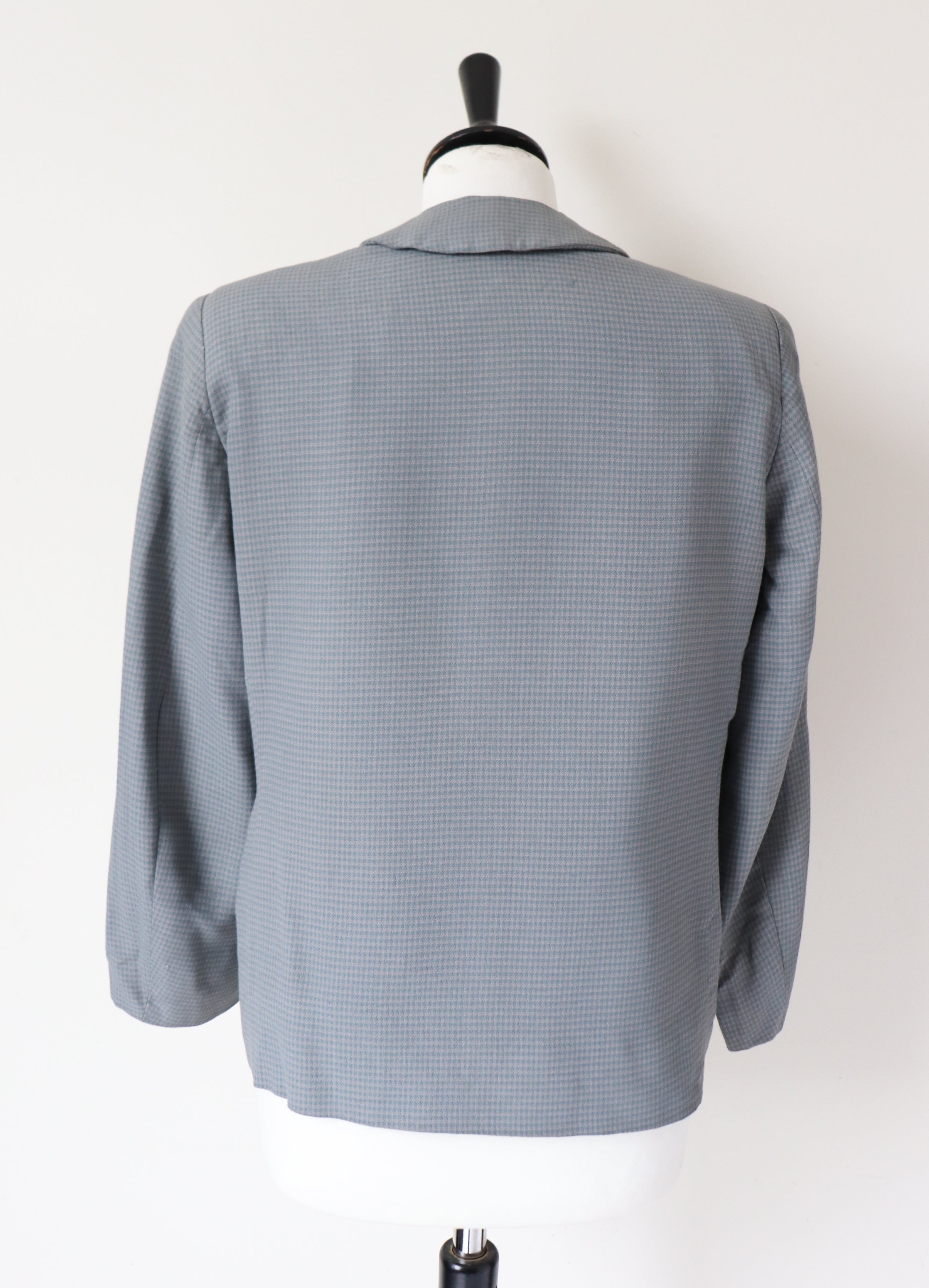 1940s / 1950s Vintage Checked Jacket - M / UK 12