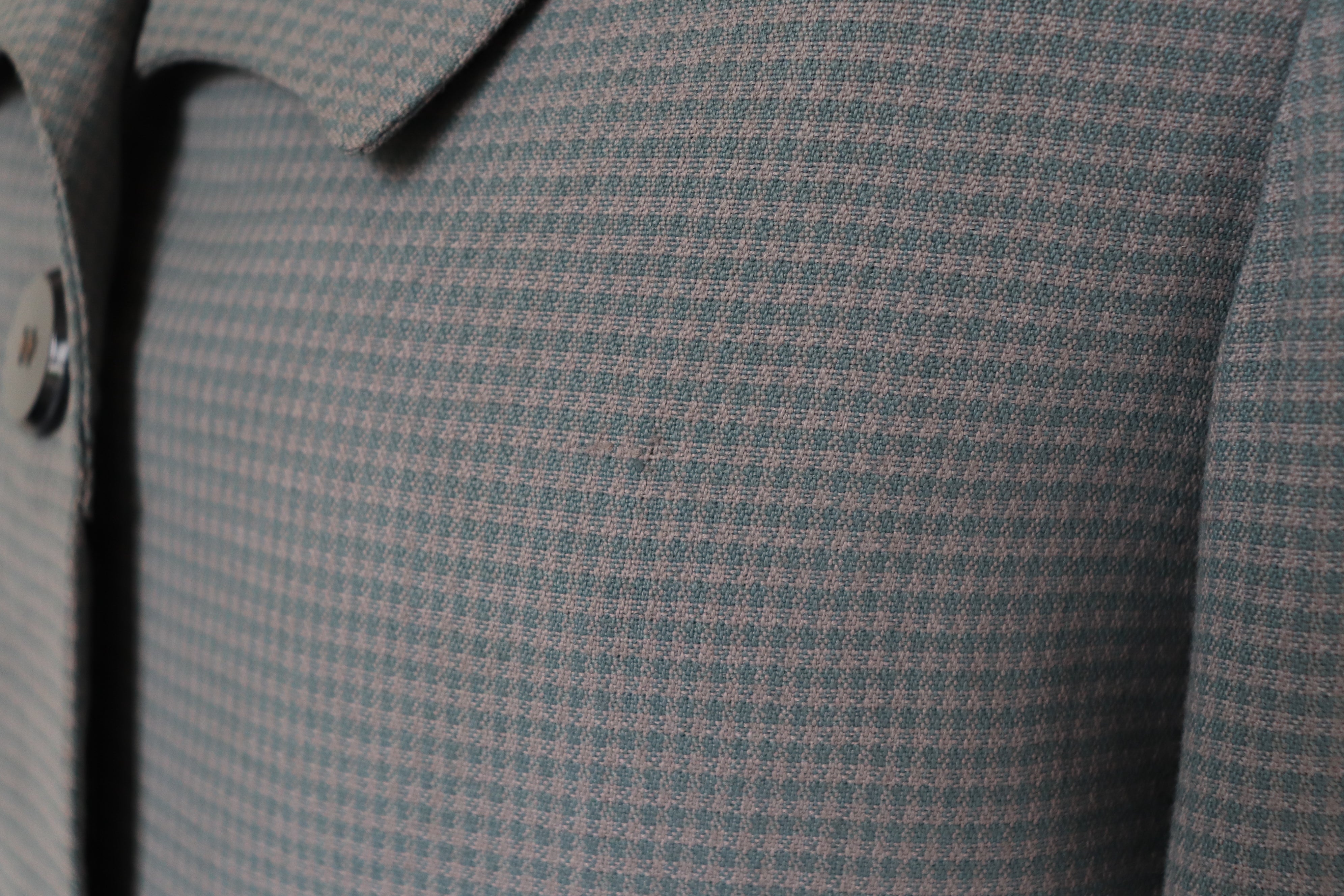 1940s / 1950s Vintage Checked Jacket - M / UK 12