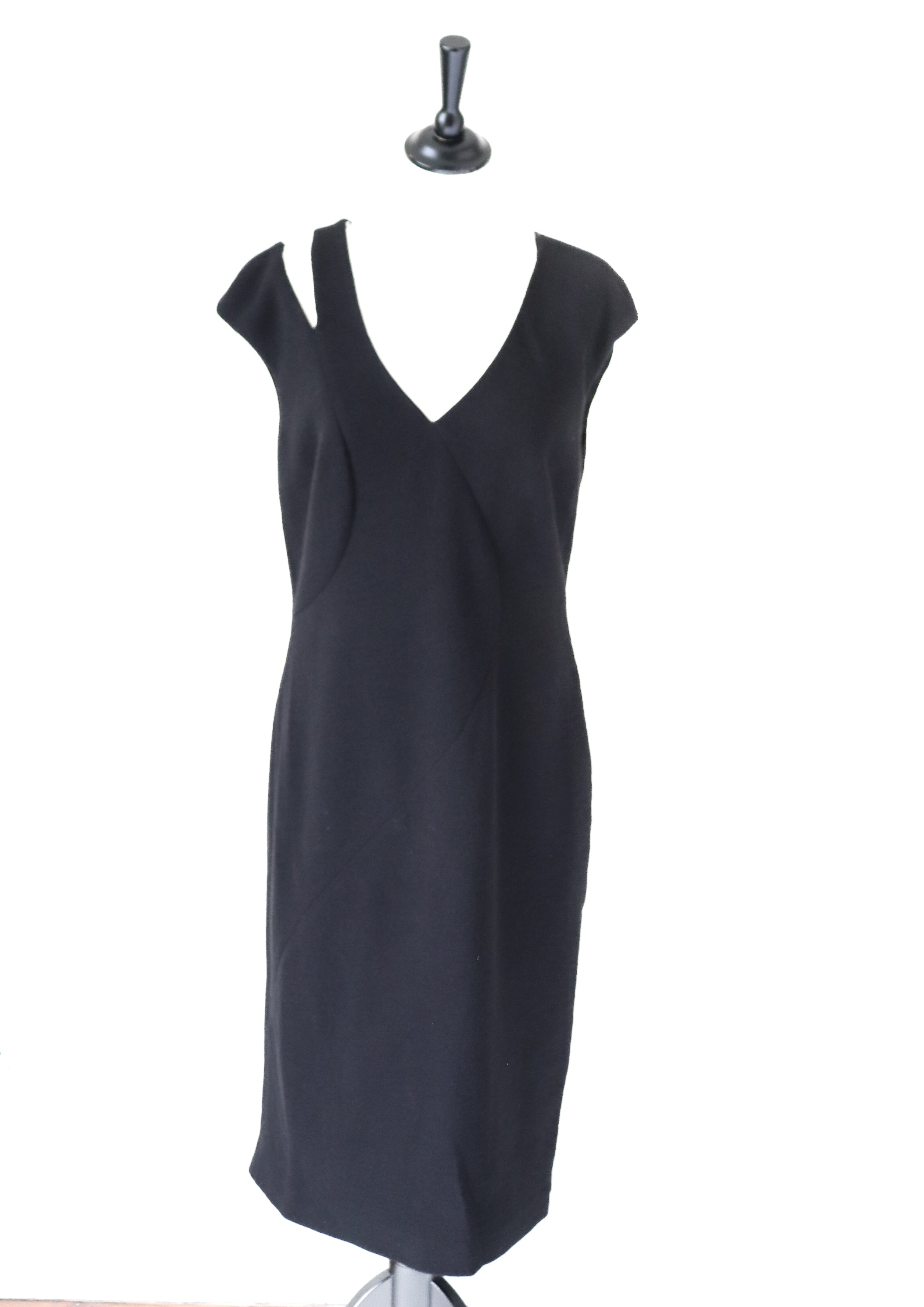 Amanda Wakeley Little Black Dress -  UK 16 / EUR 42  - Unworn - Labels Attached