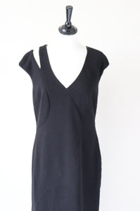 Amanda Wakeley Little Black Dress -  UK 16 / EUR 42  - Unworn - Labels Attached