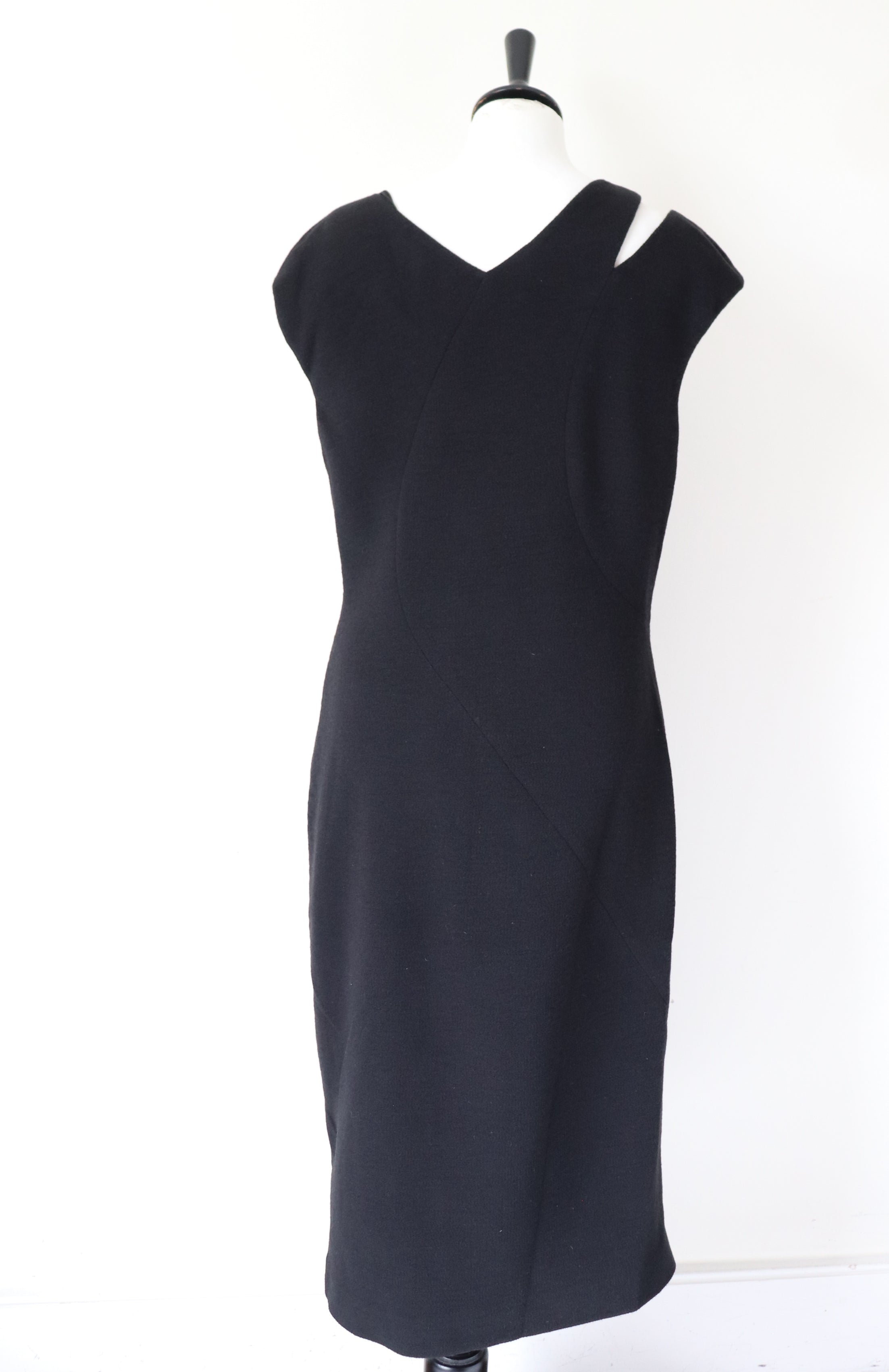 Amanda Wakeley Little Black Dress -  UK 16 / EUR 42  - Unworn - Labels Attached