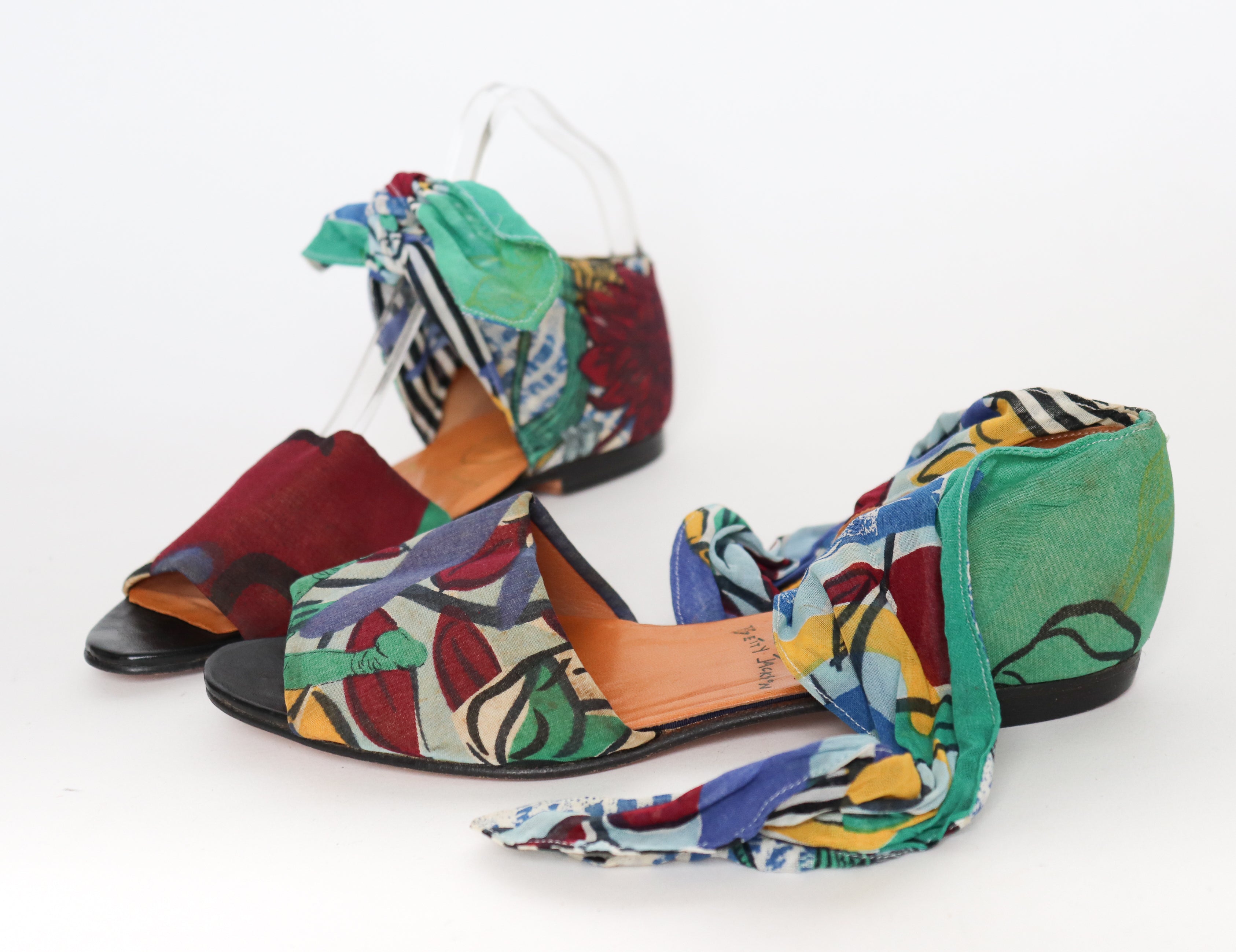 Emma Hope for Betty Jackson Vintage 1980s Sandals - 39 - Fit 38.5 / UK 5.5