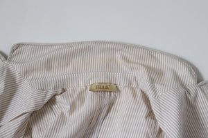 Cotton Jacket - Beige Striped - Premier Classe Alviero Martini - Fit  8 / 10