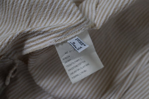Cotton Jacket - Beige Striped - Premier Classe Alviero Martini - Fit  8 / 10