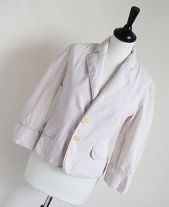 Cotton Jacket - Beige Striped - Premier Classe Alviero Martini - Fit  8 / 10