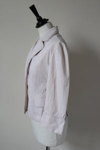 Cotton Jacket - Beige Striped - Premier Classe Alviero Martini - Fit  8 / 10