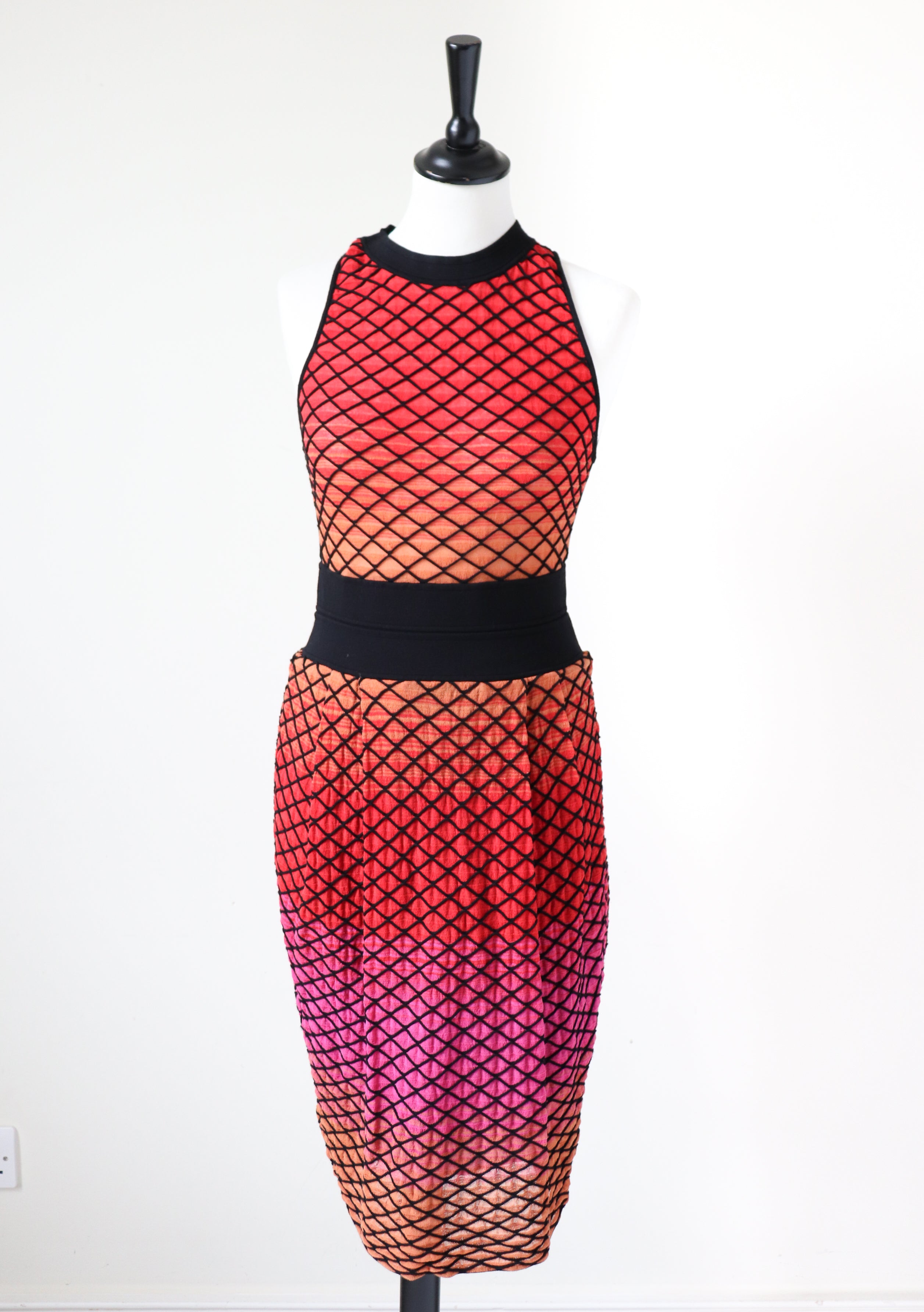 MISSONI Dress - Knitted - Backless - Label 42 / Fit UK 10