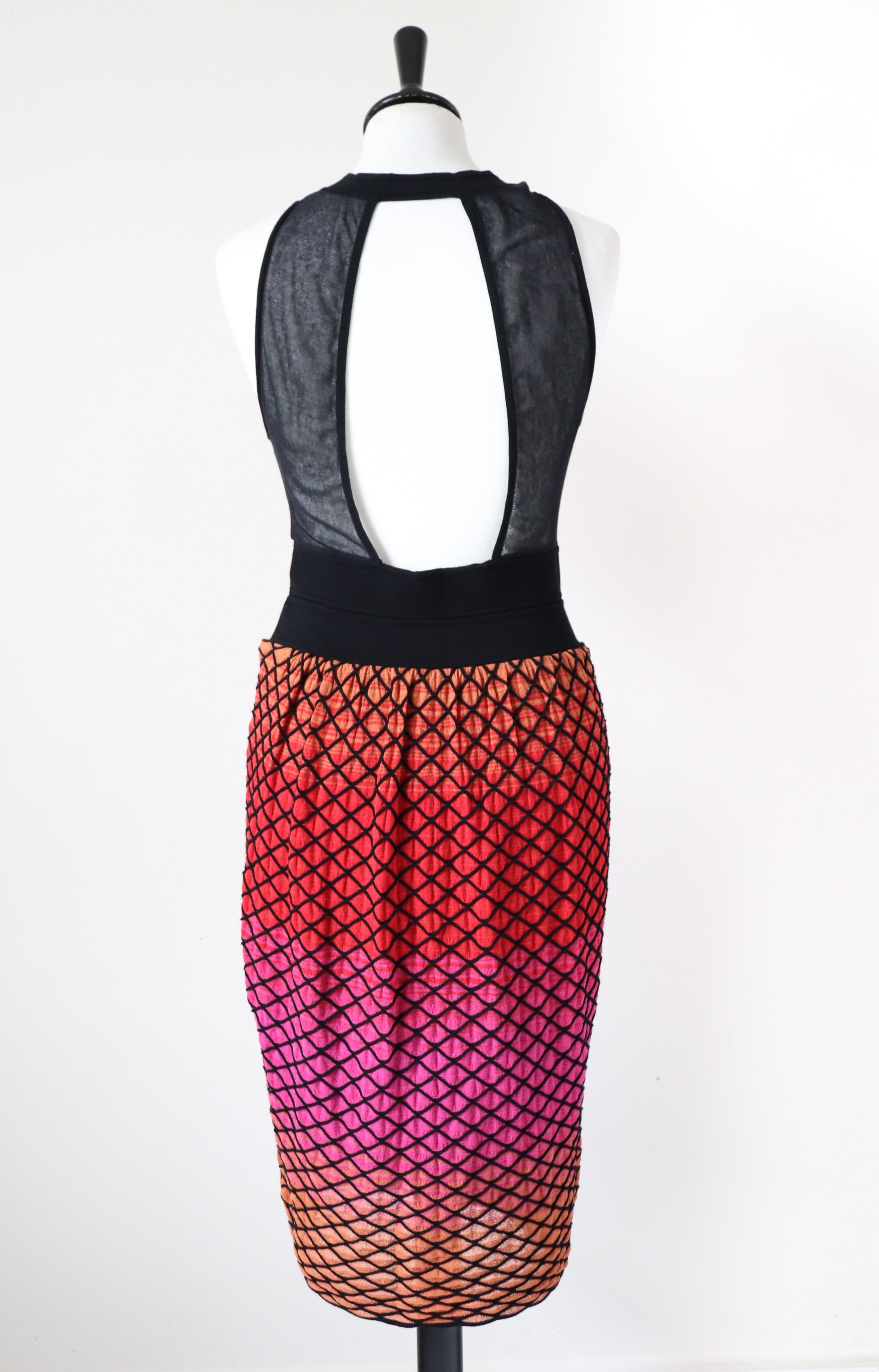 MISSONI Dress - Knitted - Backless - Label 42 / Fit UK 10