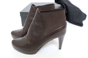 Walter Steiger Leather Ankle Boots - Brown - 39 - Fit UK 6