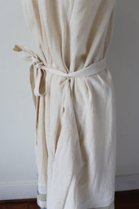 Caron Callahan Dress - A-Line / Belted - Cream - US Label S - Fit Tall M / L