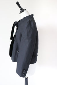 Moschino Cheap and Chic Black Jacket - Cropped - Fit XS / S or UK 8 / 10