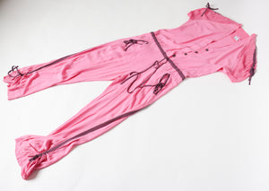 Ghost Pink Jumpsuit - Vintage - Label Size S - Fit M / UK 12