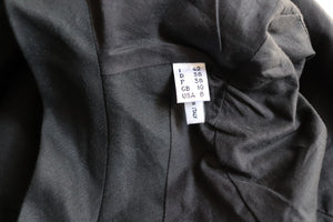 Moschino Cheap and Chic Black Jacket - Cropped - Fit XS / S or UK 8 / 10