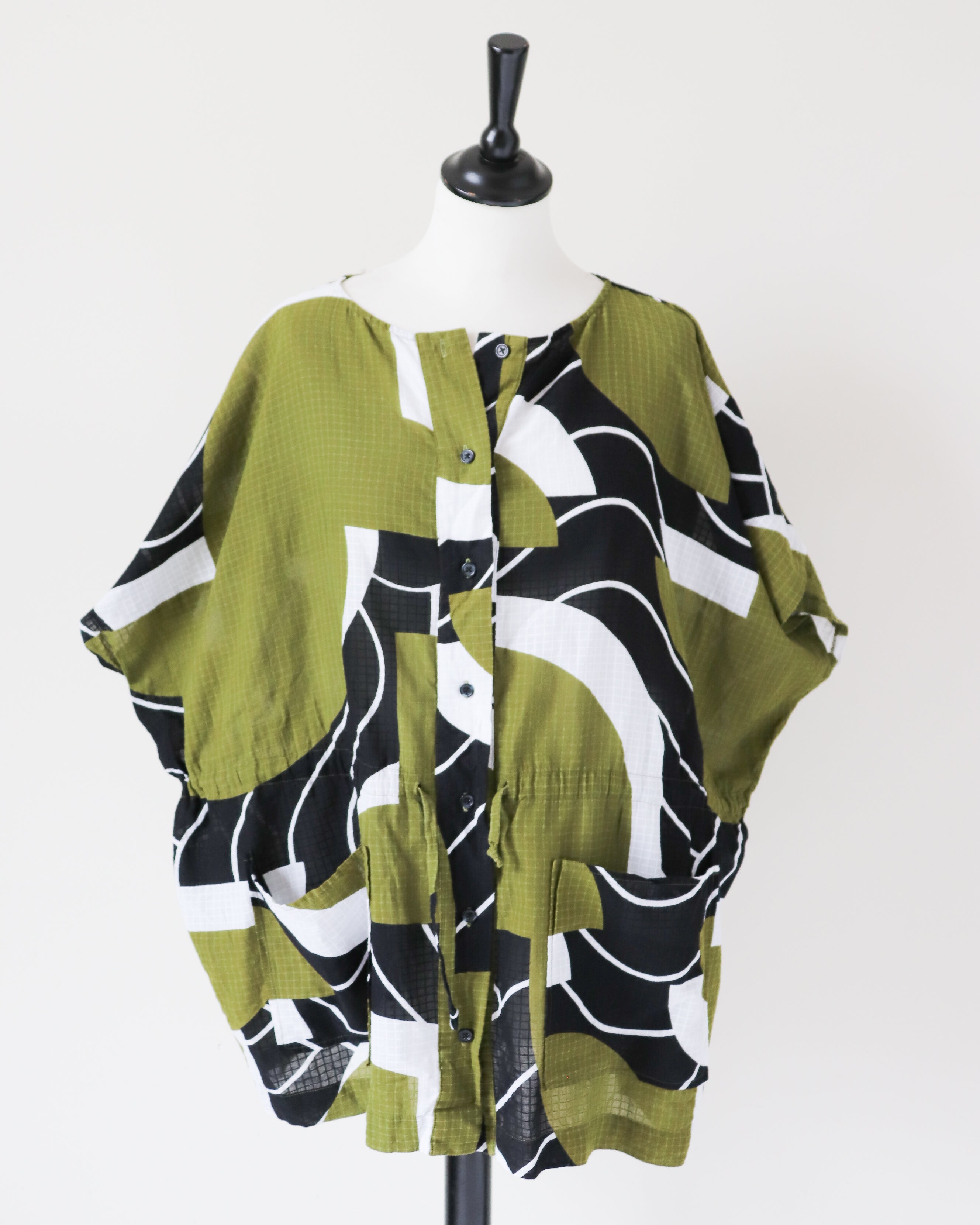 Mapoesie Cotton Beach Kaftan Top / Tunic  - Fit L /XL -  UK 14 / 16