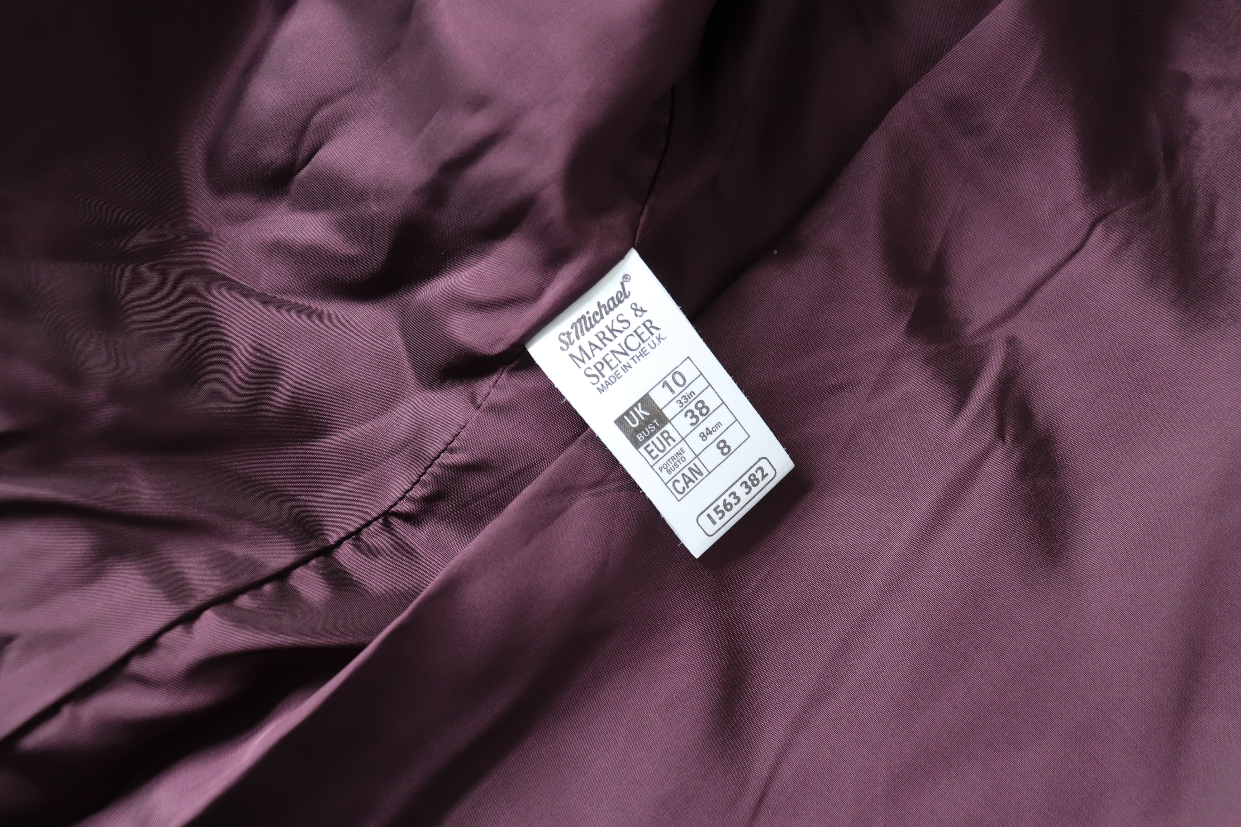 St Michael M&S Wool / Cashmere Blazer Jacket - Vintage - S / UK 10