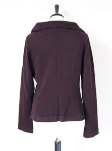 D. Exterior Knitted Jacket  / Cardigan - Label L - Fit S / UK 10 - Labels Attach