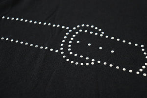 Luisa Spagnoli Black Top - Trompe L’oeil Jumper - M - 10 / 12 - Labels Attached