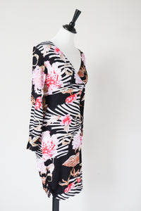 Roberto Cavalli Y2K Stretchy  Dress Bodycon / Empire Line - Fit UK 10 /12