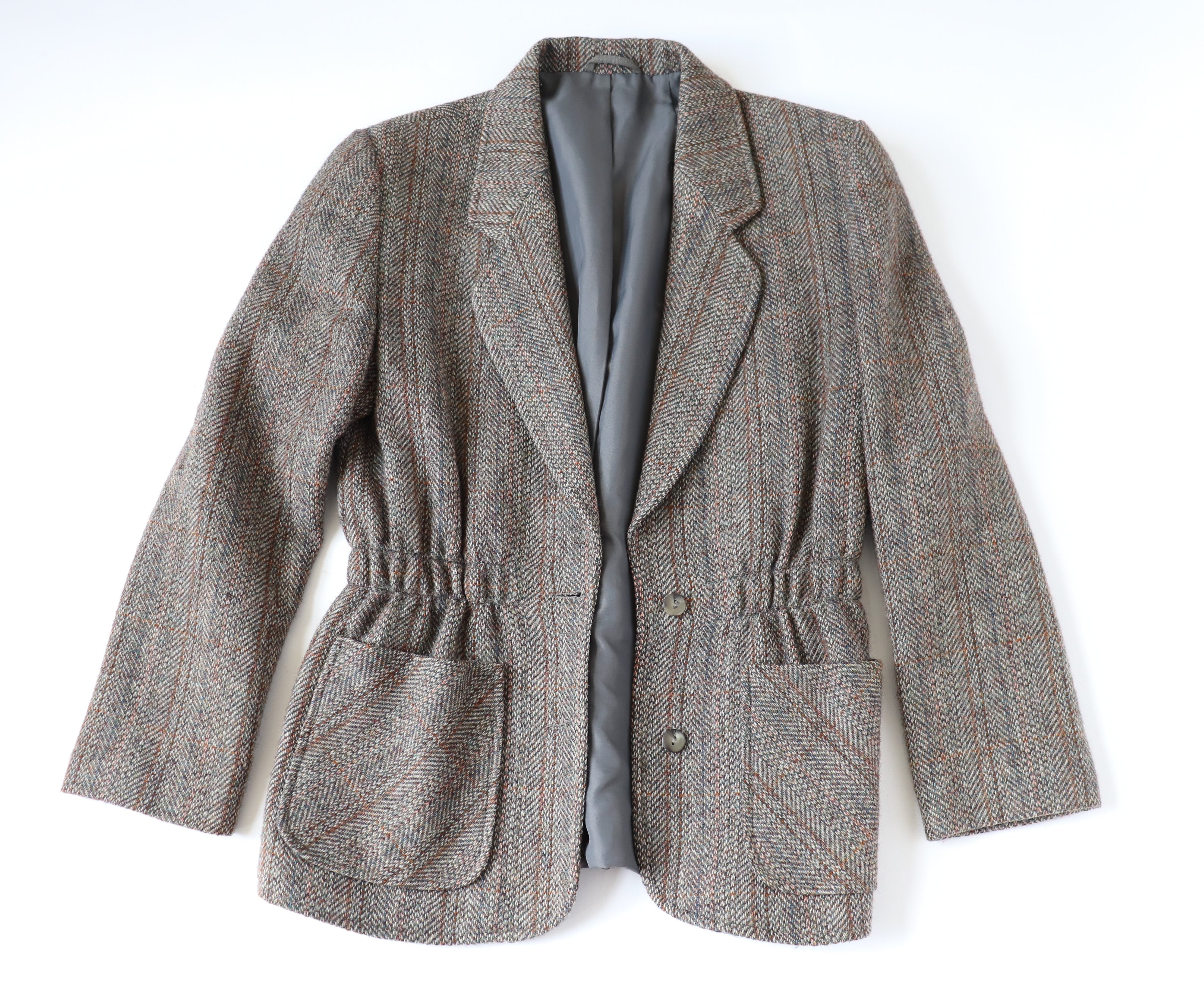 Vintage Tweed Hunting Jacket - Wool - 1930s Style - Label 14 - Fit M / 12
