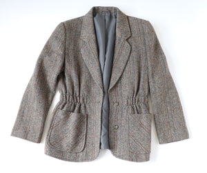 Vintage Tweed Hunting Jacket - Wool - 1930s Style - Label 14 - Fit M / 12