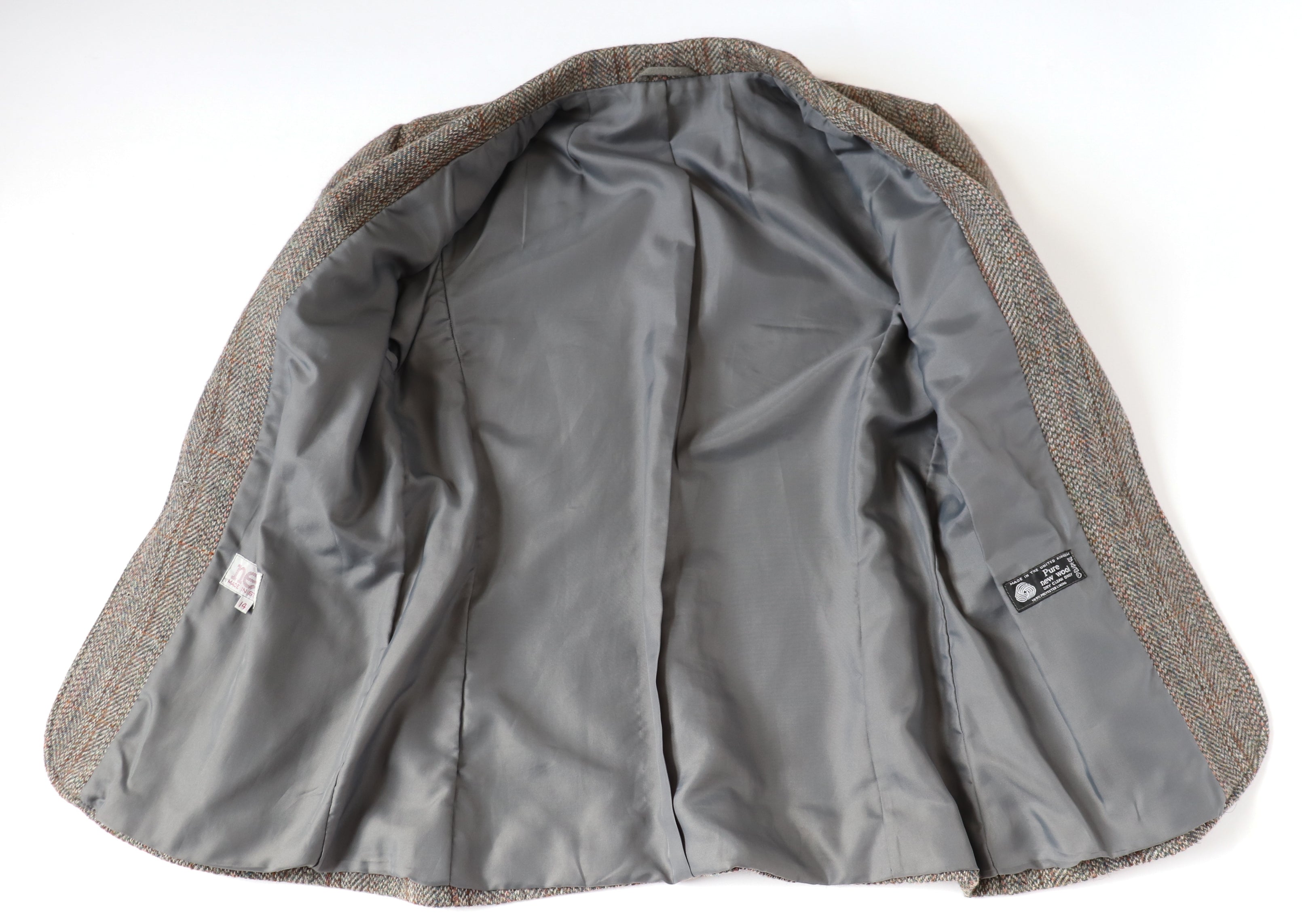 Vintage Tweed Hunting Jacket - Wool - 1930s Style - Label 14 - Fit M / 12