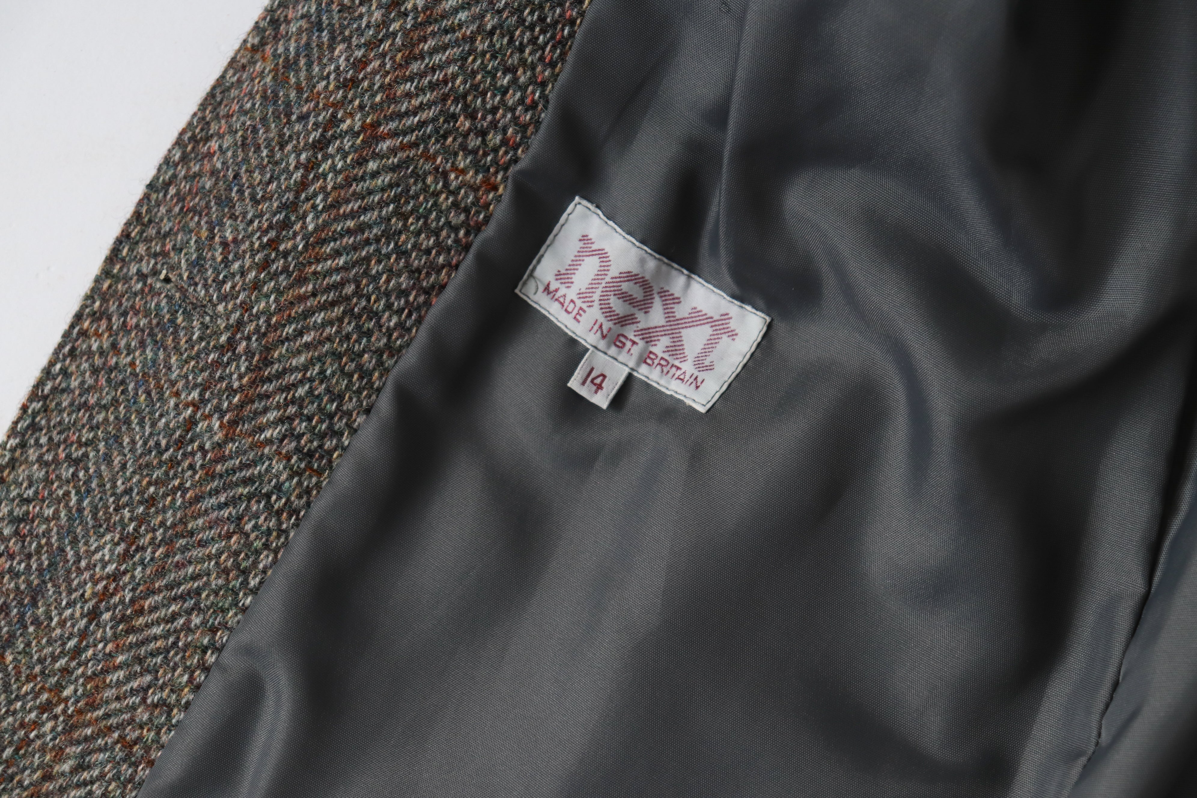 Vintage Tweed Hunting Jacket - Wool - 1930s Style - Label 14 - Fit M / 12
