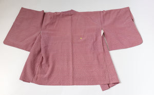 Japanese Kimono Jacket - Pink Spotted Print - Fit  M - UK 12