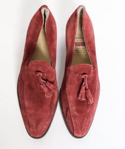 Vintage Tassel Loafers - Blackwell's - Burgundy - Label 38 - Fit 37.5 (Narrow)