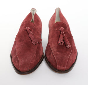 Vintage Tassel Loafers - Blackwell's - Burgundy - Label 38 - Fit 37.5 (Narrow)