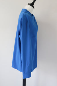 Madeleine Blue Tunic Top - Long Sleeves -  L - Fit UK 14 / 16